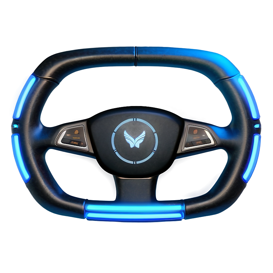 Neon Steering Wheel Concept Png Ljr46