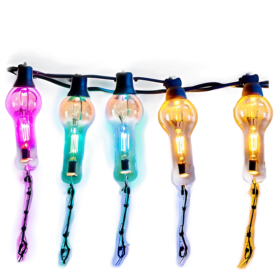 Neon String Lights Png 34