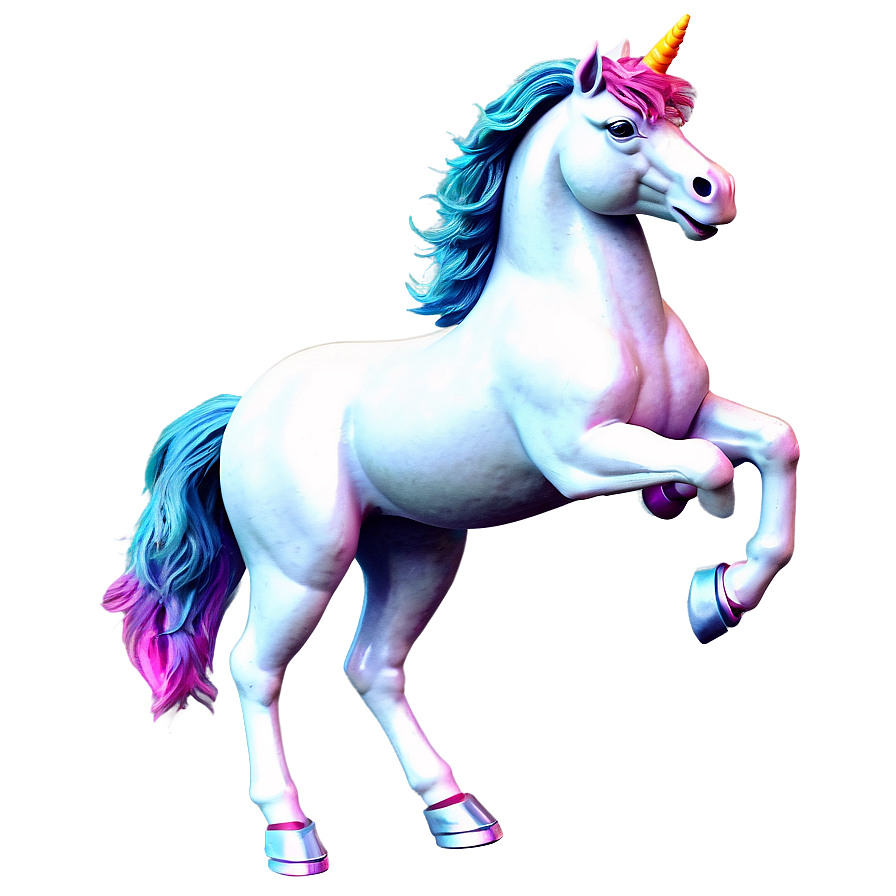 Neon Unicorn Png Lfo