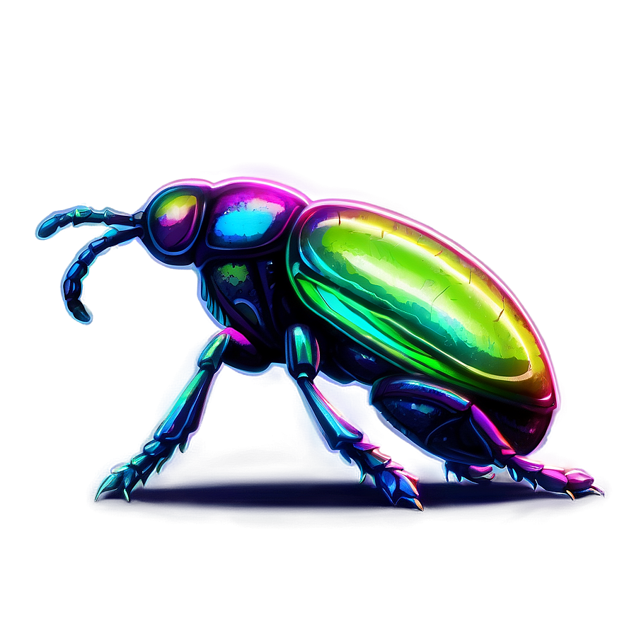 Neon Weevil Art Png Nek31