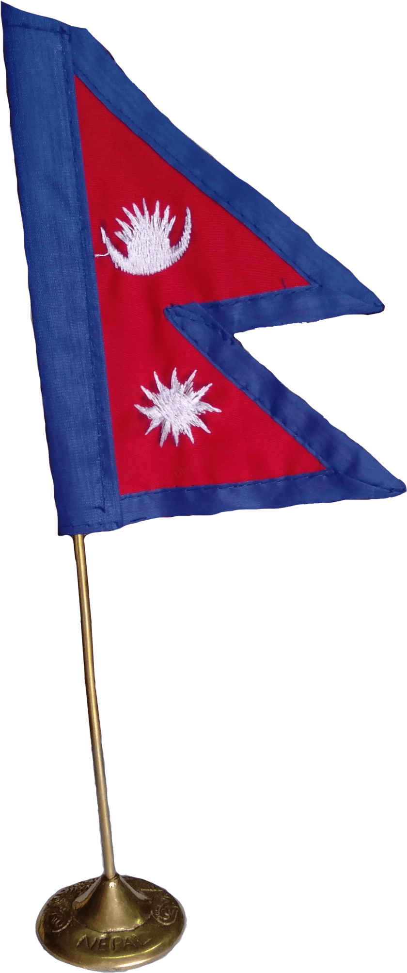 Nepal Flag Desk Display