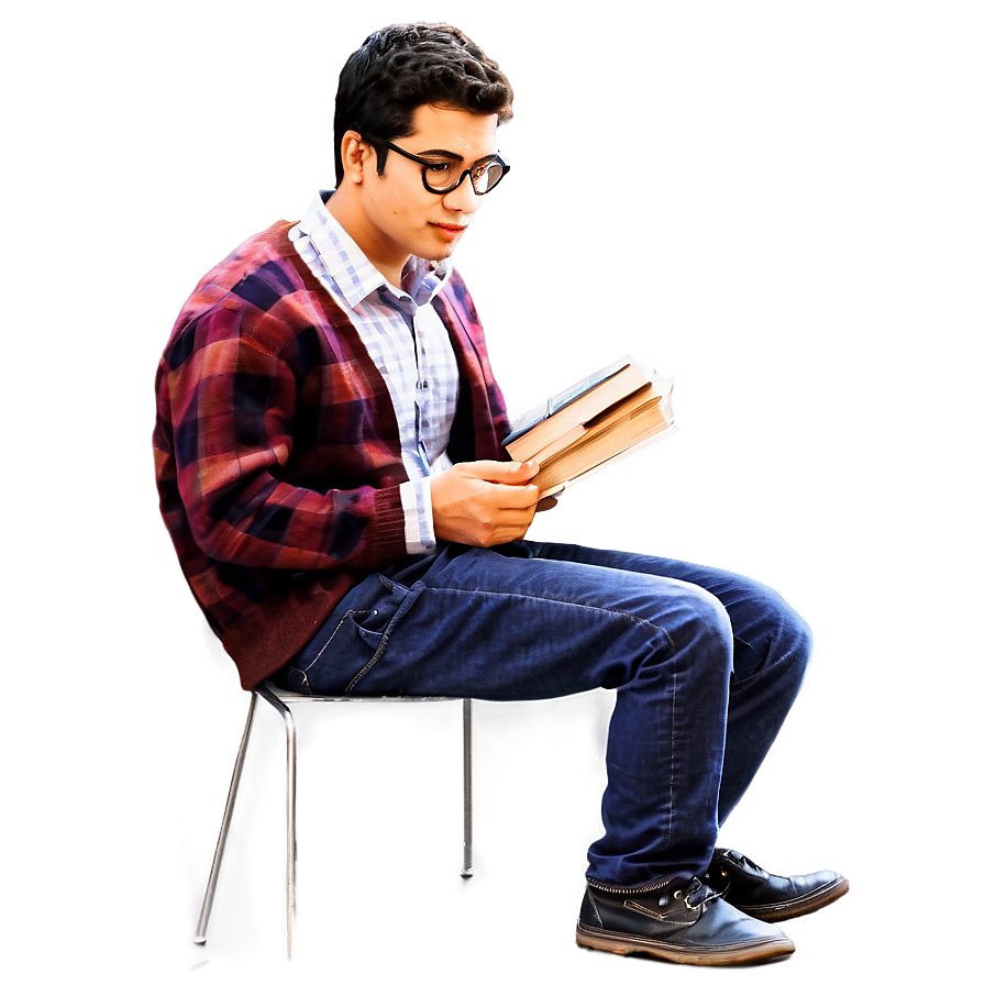 Nerd Bookworm Png Tbr78