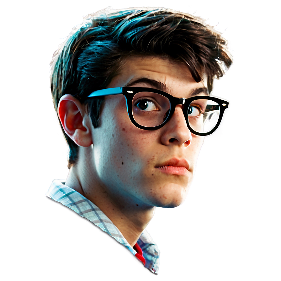 Nerd Boy Icon Png Fkv57