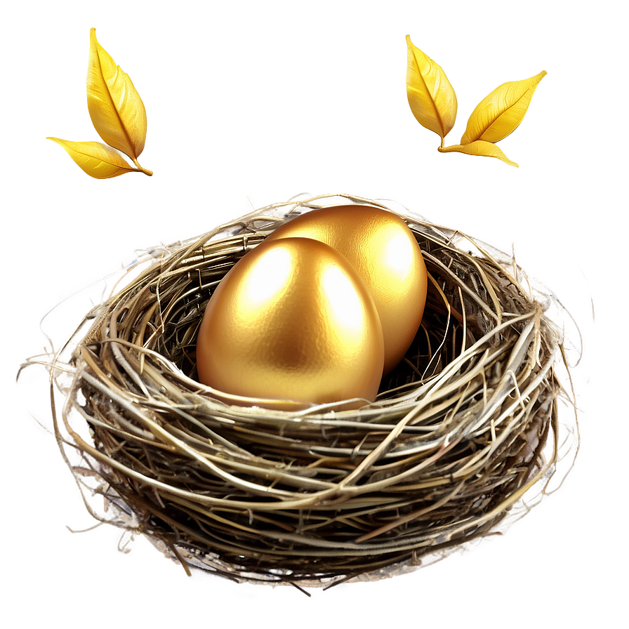 Nest With Golden Eggs Png 05252024