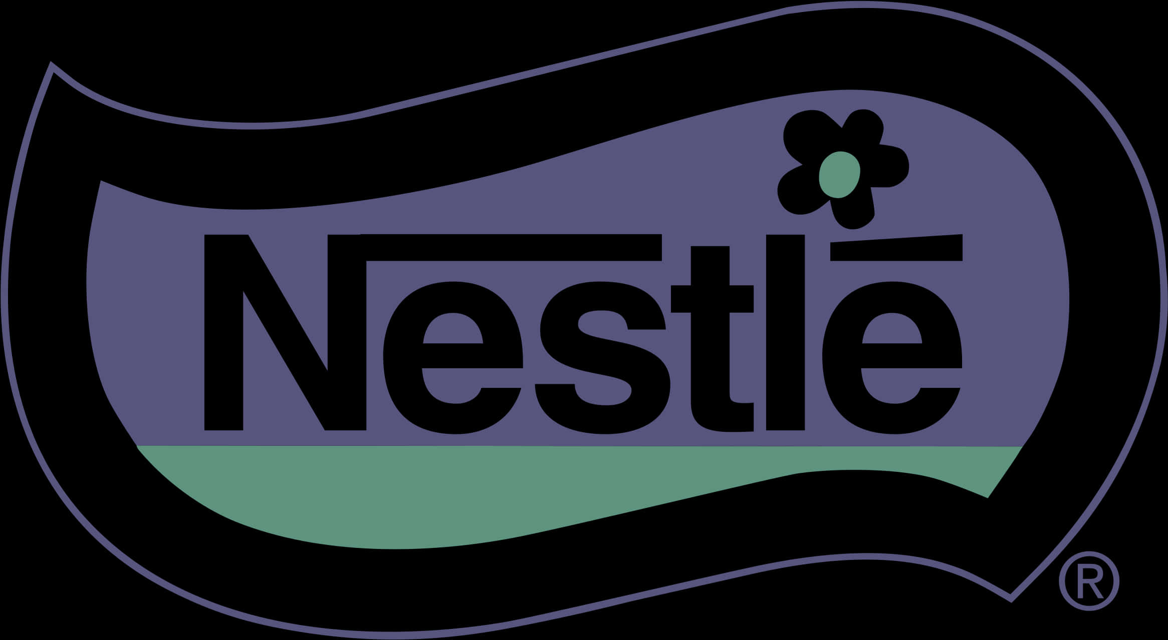 Nestle Logo Black Background