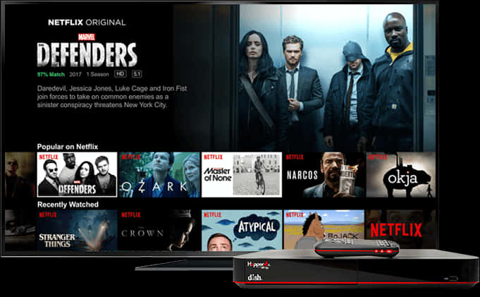 Netflix Interface Marvel Defenders