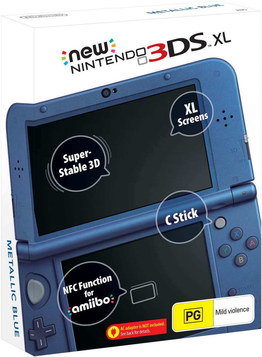 New Nintendo3 D S X L Blue