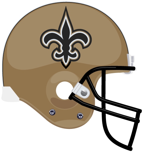 New Orleans Saints Helmet Logo