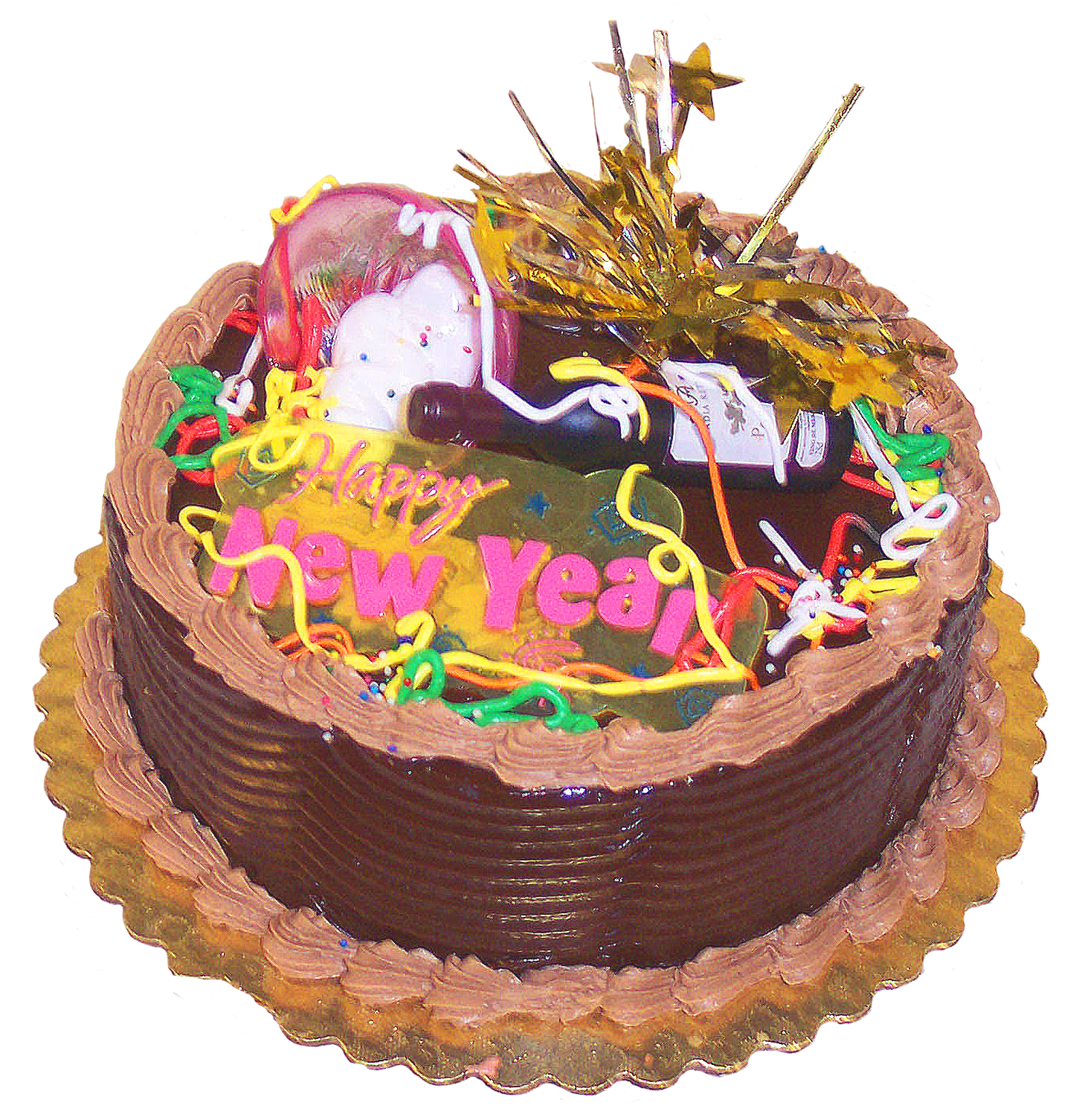 New Year Celebration Cake