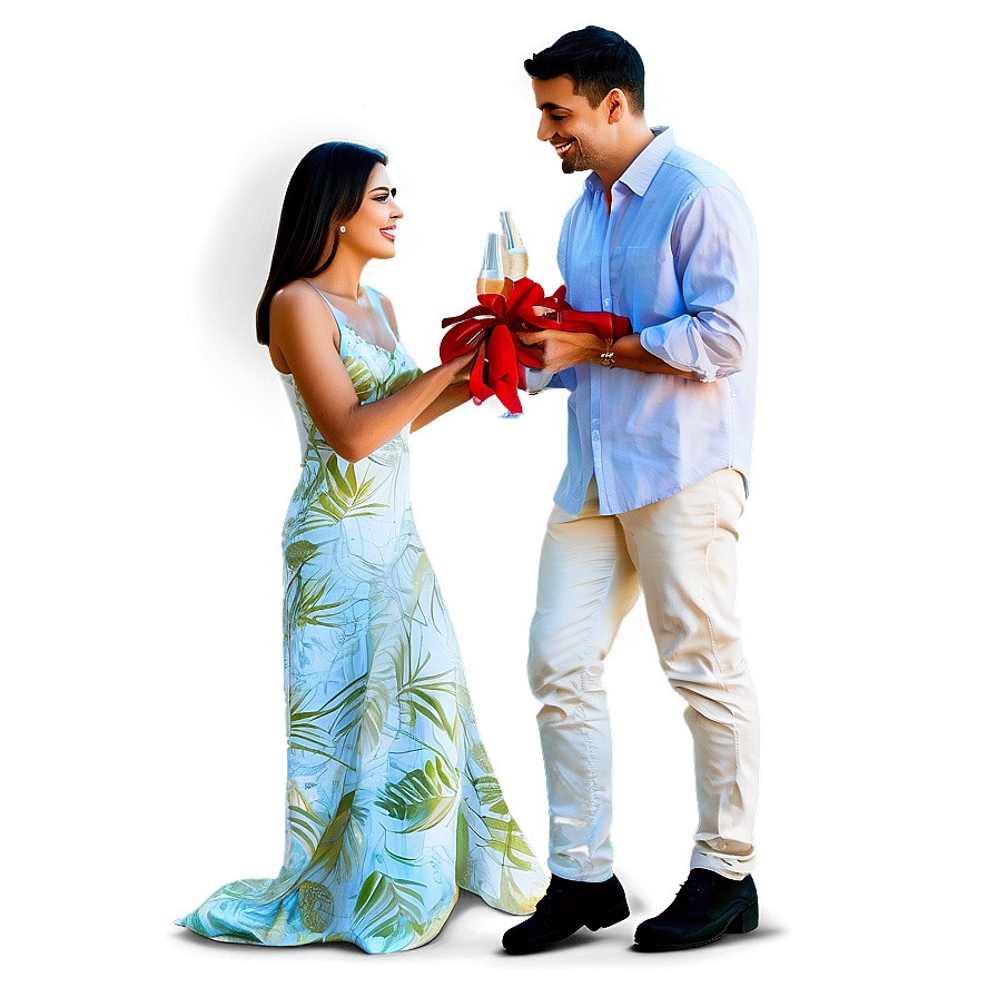 New Year Eve Romantic Couple Png Uyl