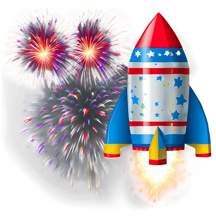 New Year Firework Rocket Png Sbb