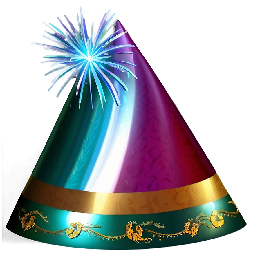 New Year Party Hat Png 05042024