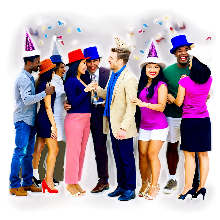 New Years Eve Party Crowd Png 50