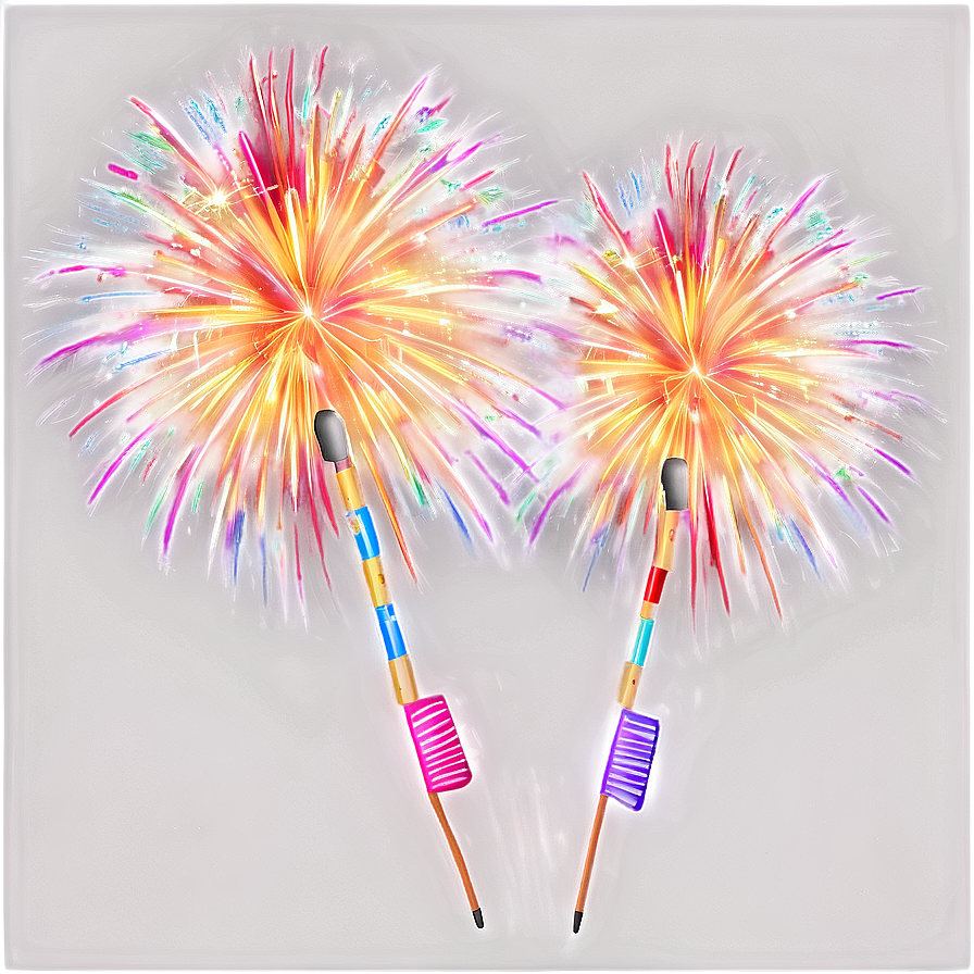 New Years Fireworks Png Pno