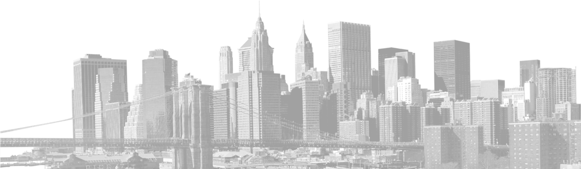 New York City Skylineand Brooklyn Bridge
