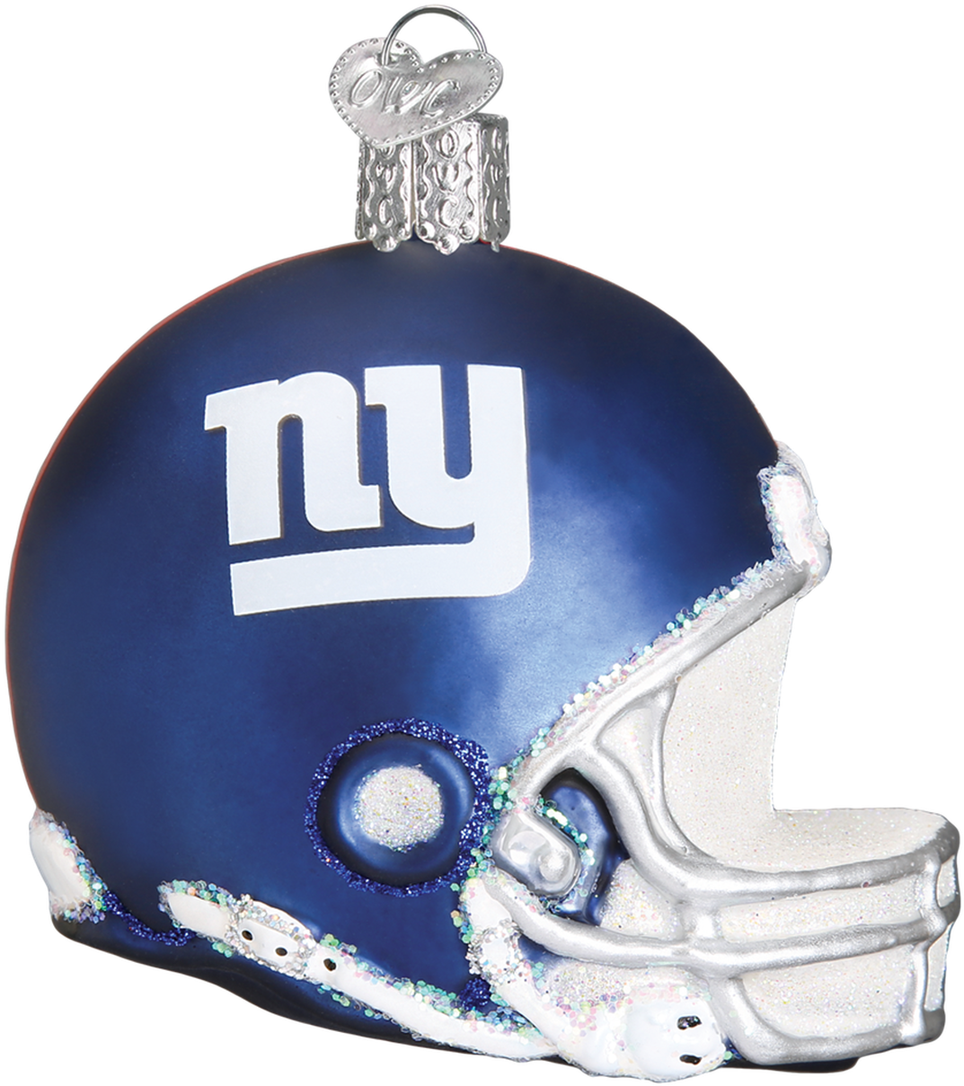 New York Football Helmet Ornament