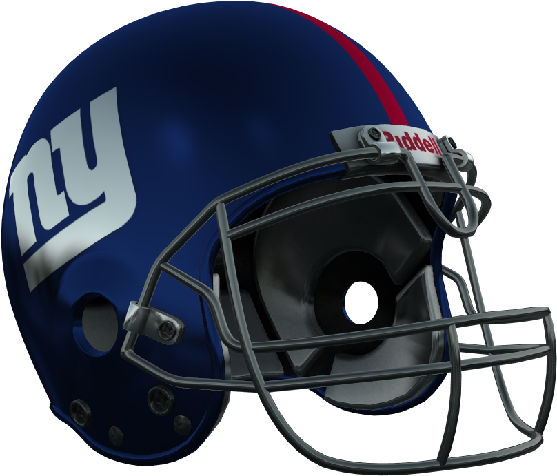 New York Football Helmet