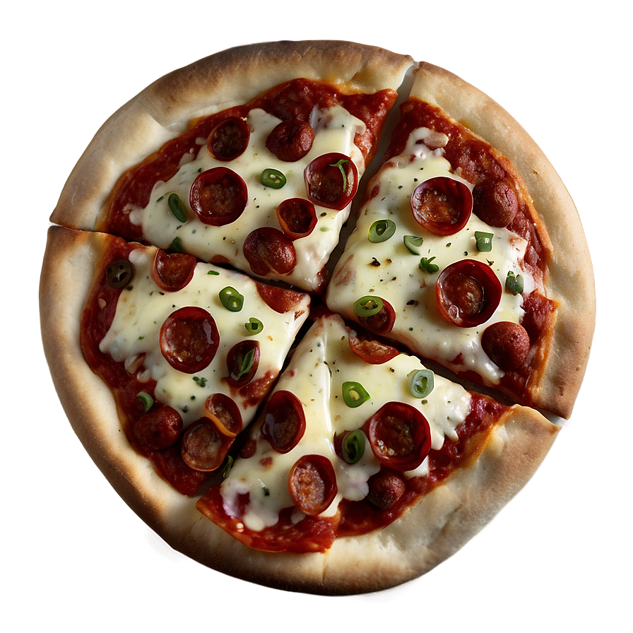 New York Style Pepperoni Pizza Png Ofq