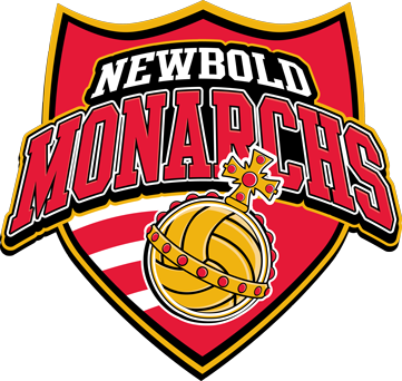 Newbold Monarchs Volleyball Logo