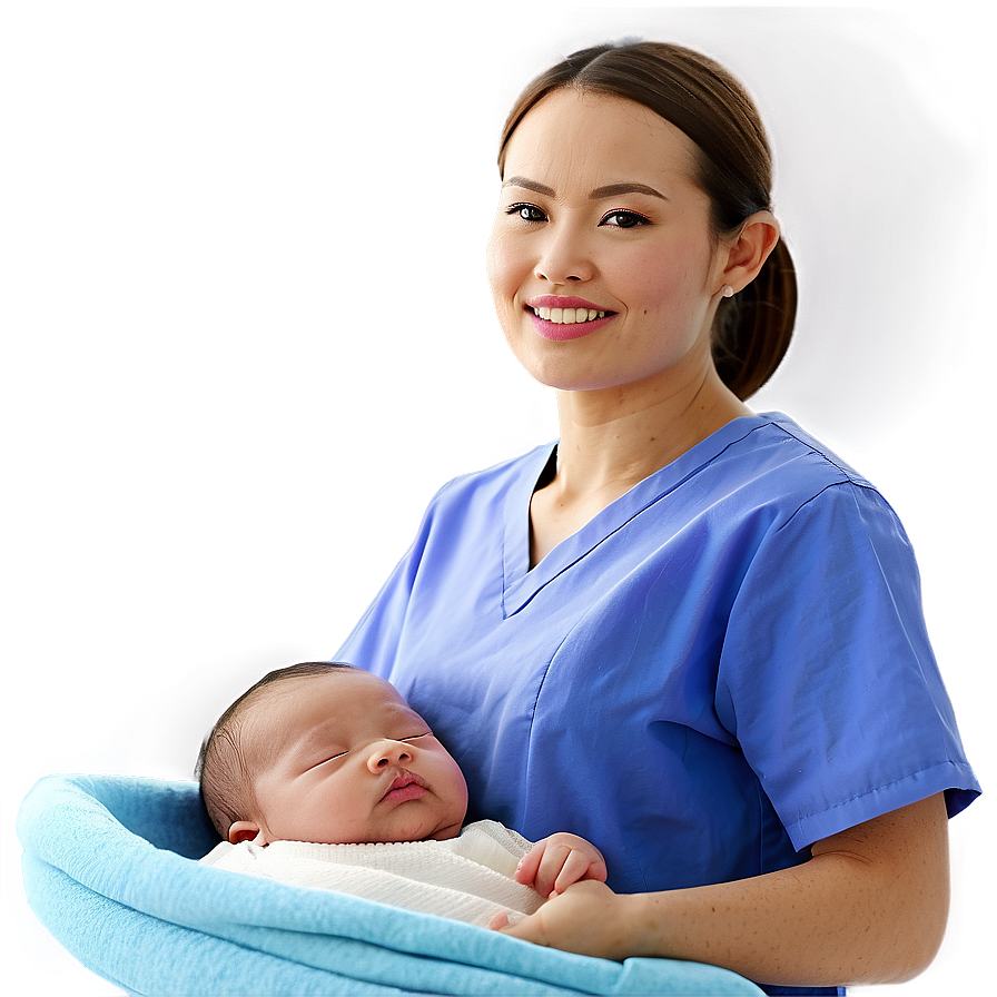 Newborn Care Nurse Png Xjp