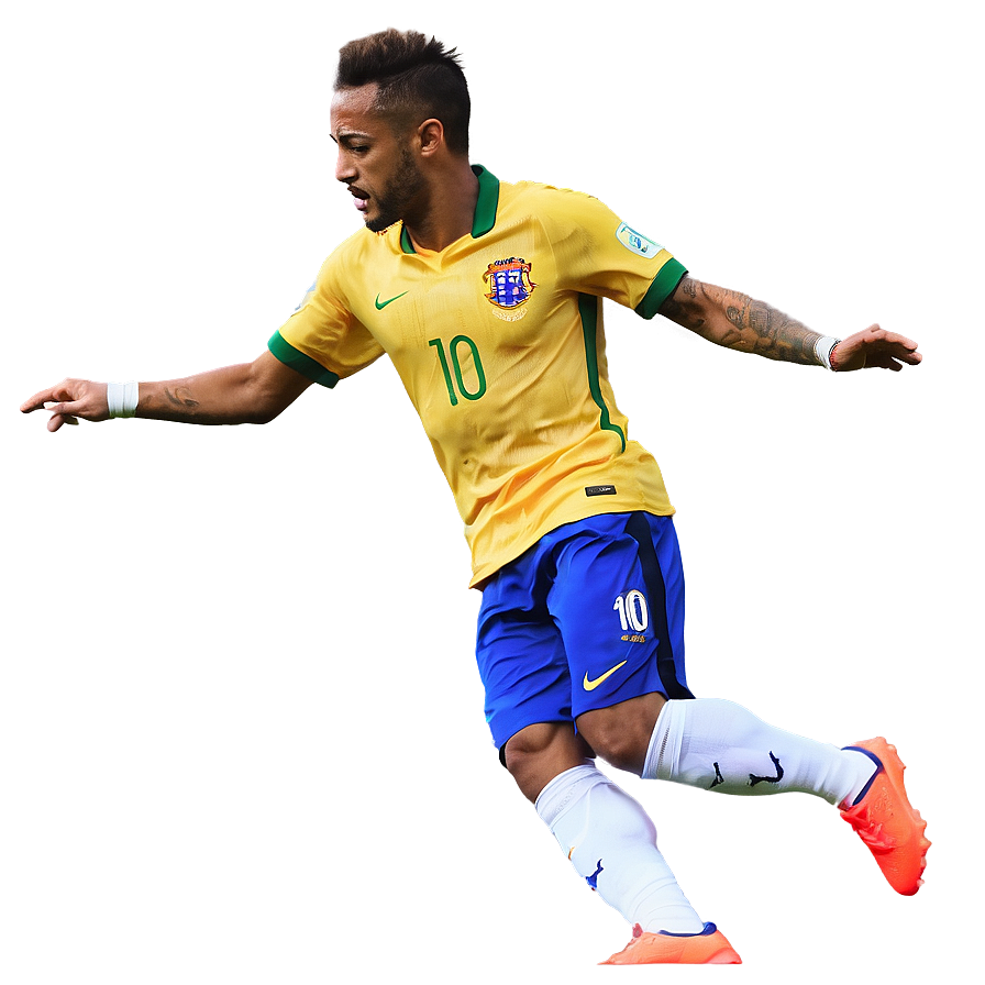 Neymar Action Shot Png 44