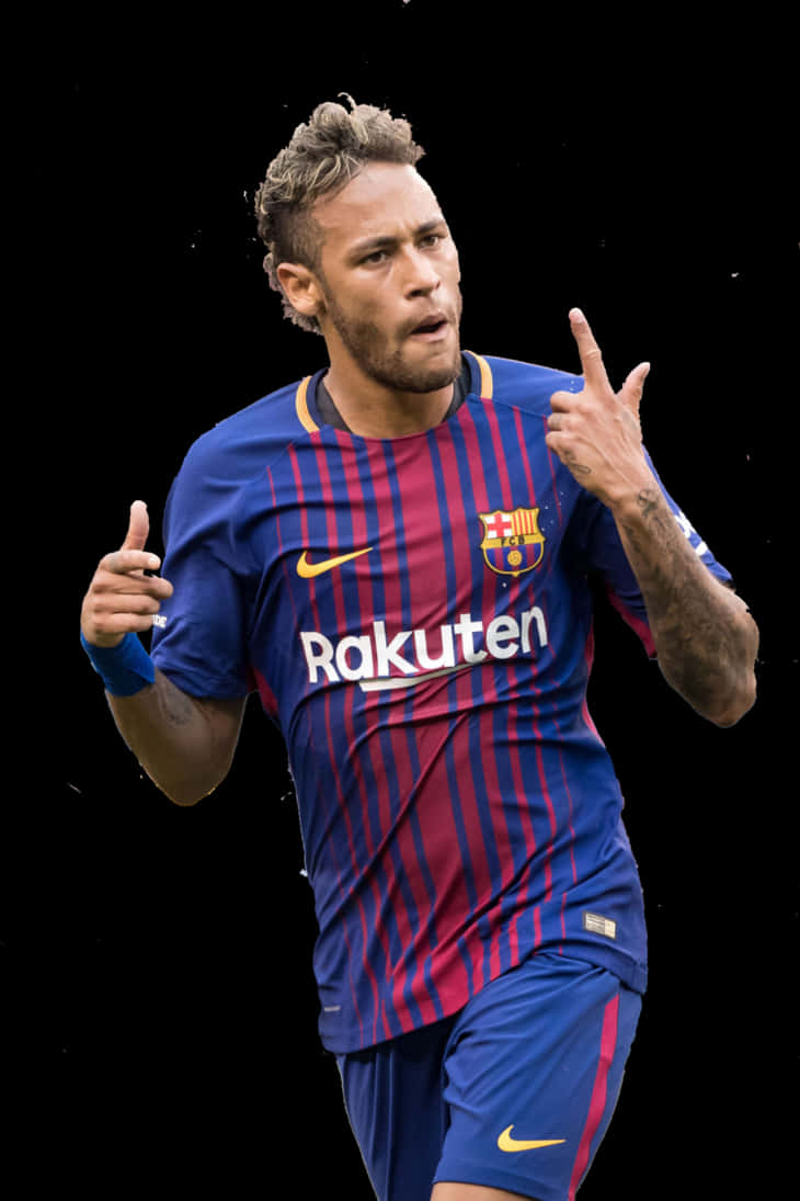 Neymar Barcelona Celebration