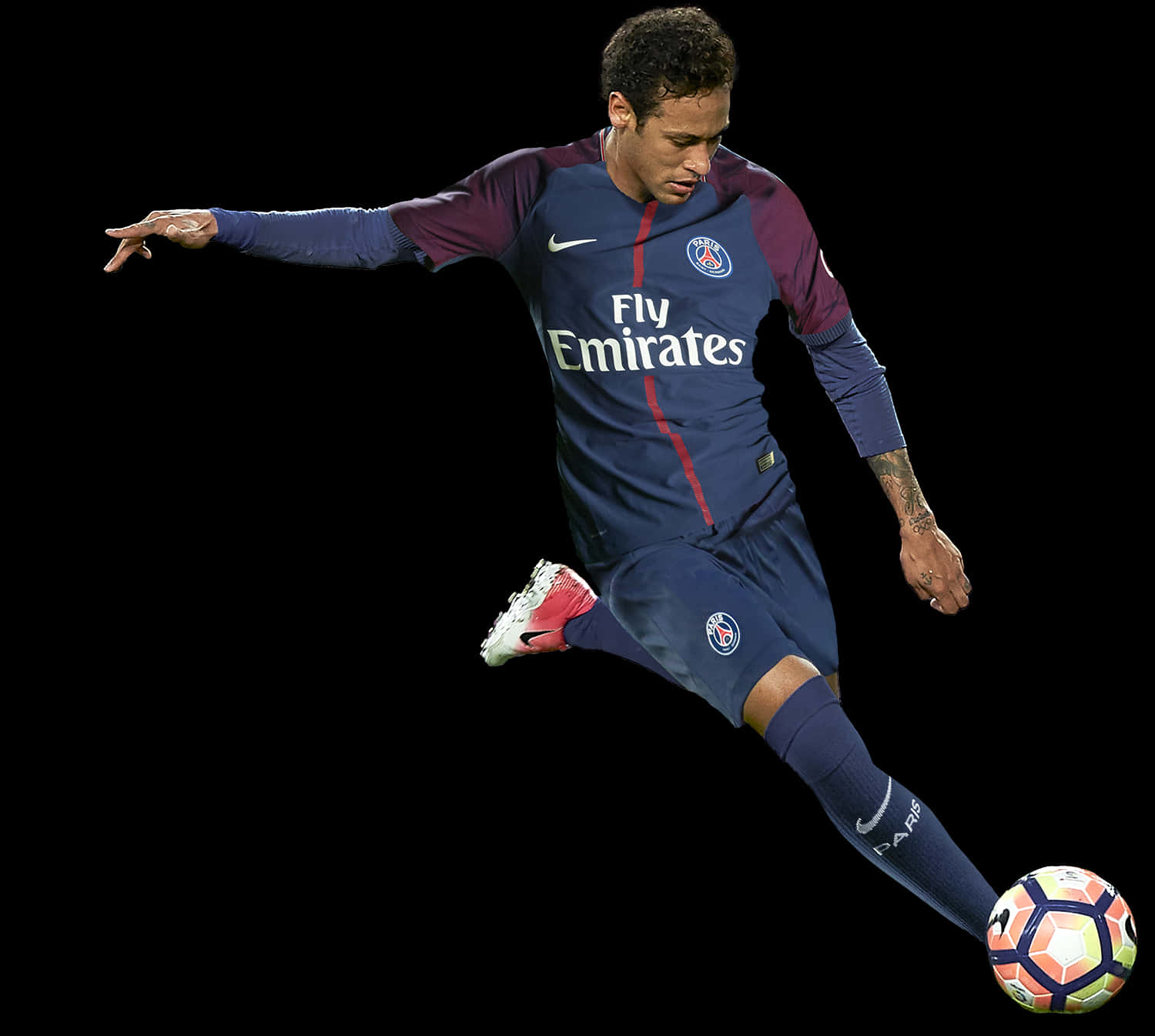 Neymar P S G Action Shot