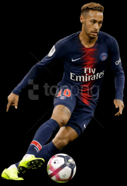 Neymar P S G Action Shot