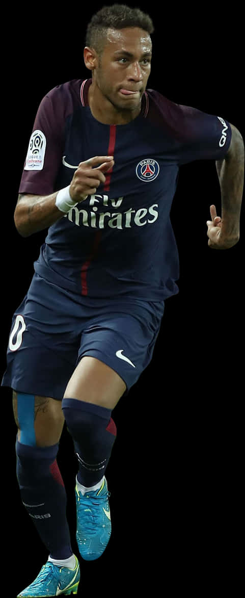 Neymar P S G Action Shot