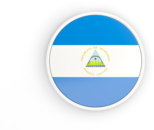 Nicaragua National Emblem Car Sticker