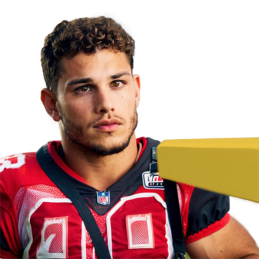 Nick Bosa Sideline Focus Png Pmq33