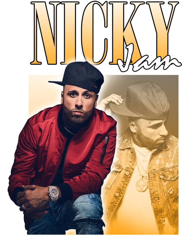 Nicky Jam Artistic Portrait