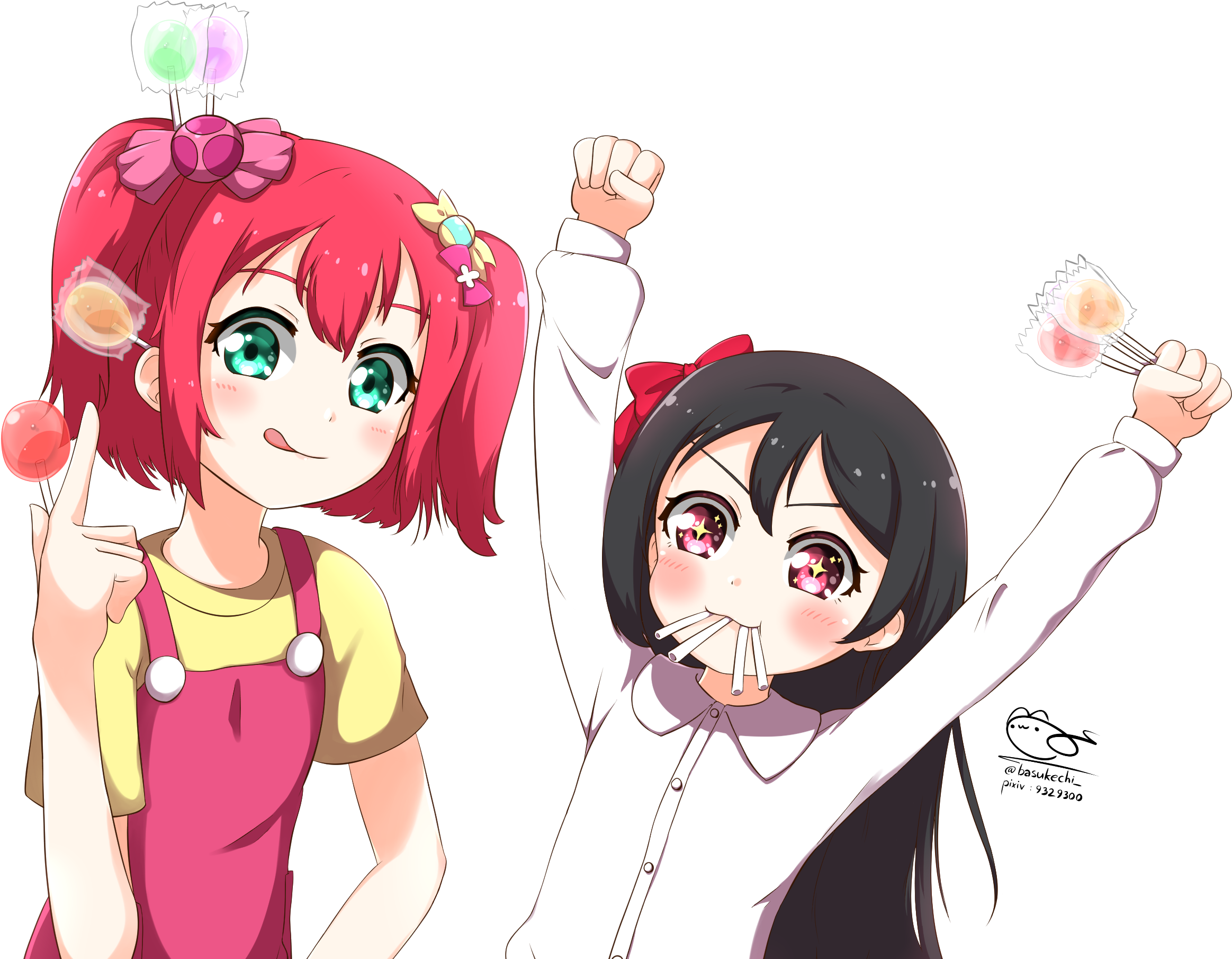 Nico_ Yazawa_and_ Friend_ Celebrating_with_ Sweets