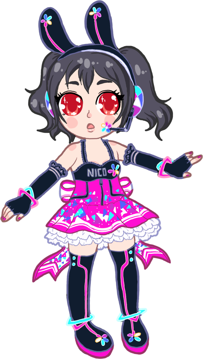 Nico Yazawa Cyber Bunny Costume