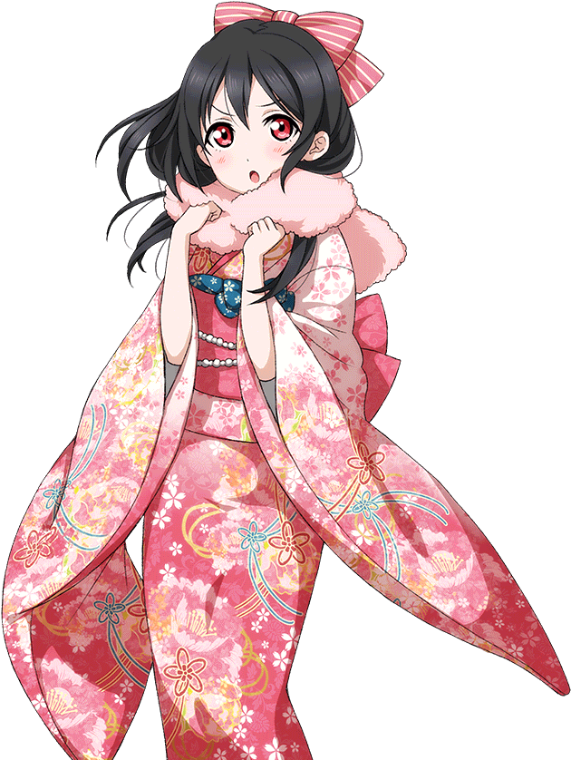 Nico Yazawa Kimono Pose