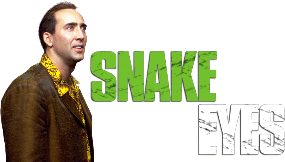 Nicolas Cage Snake Eyes Promo