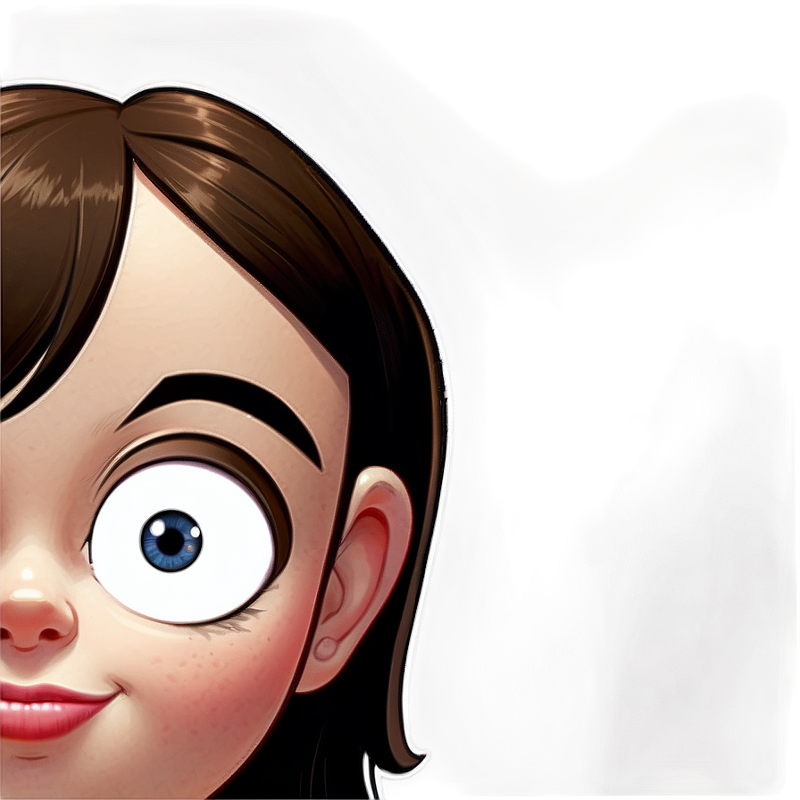 Nicole Watterson Cartoon Portrait Png 42