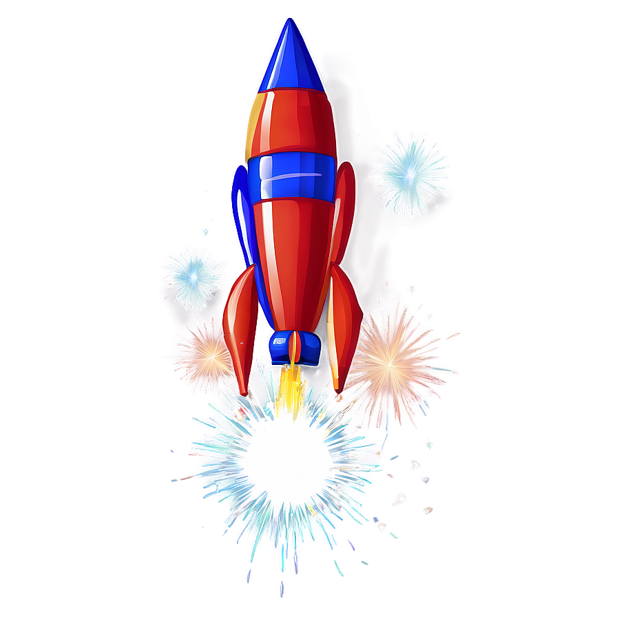 Night Sky Firework Rocket Png Gjy14