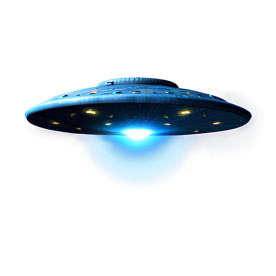 Night Sky Ufo Png Icn17