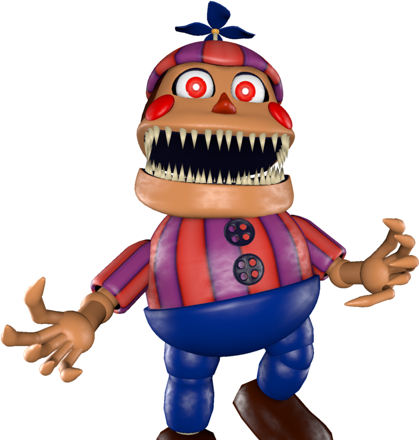 Nightmare Balloon Boy F N A F Render