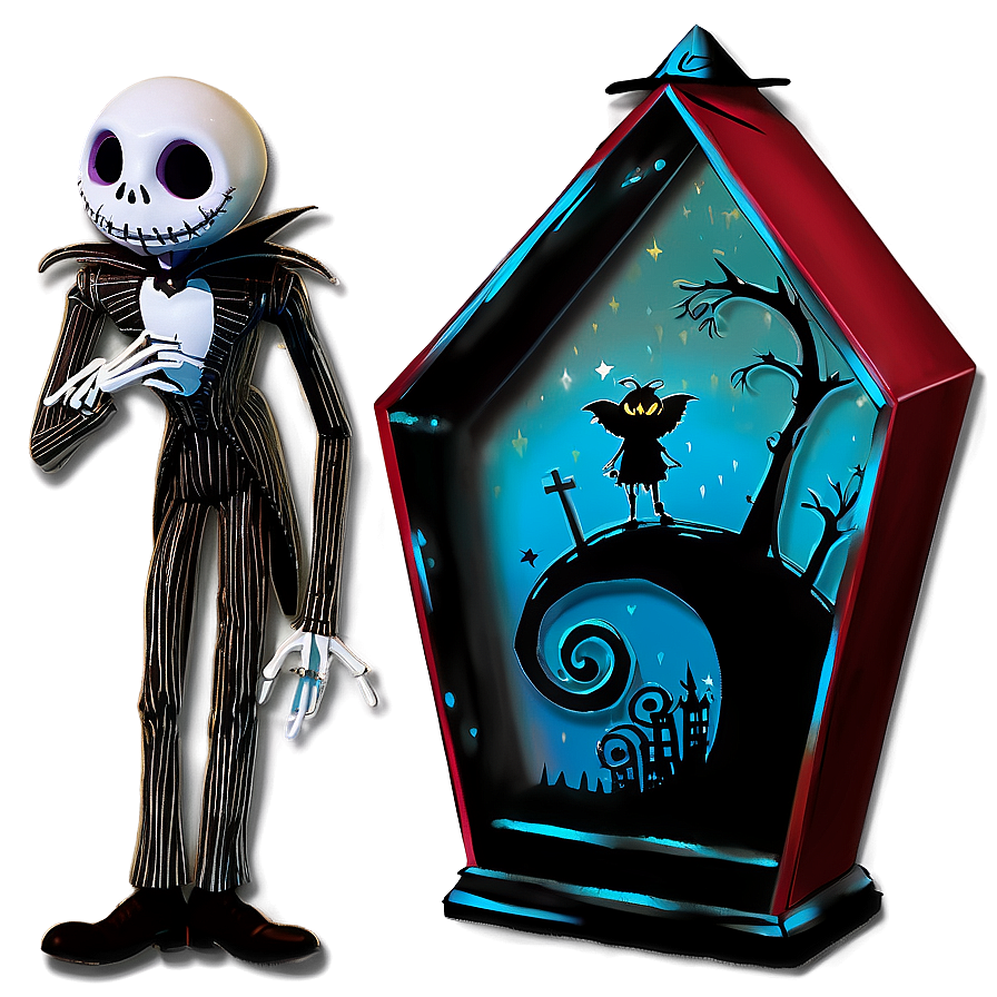 Nightmare Before Christmas Coffin Png 4