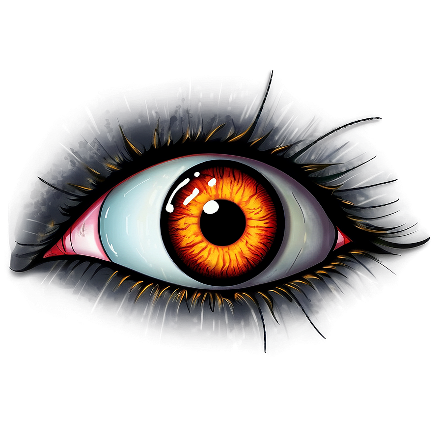 Nightmare Eyes Illustration Png Nid