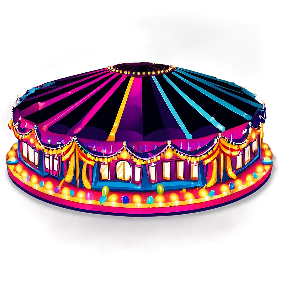 Nighttime Carnival Tent Ambiance Png 83