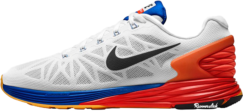 Nike Lunarlon Running Shoe Side View