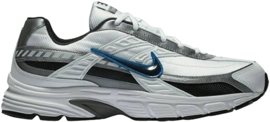 Nike Silver Blue Swoosh Sneaker