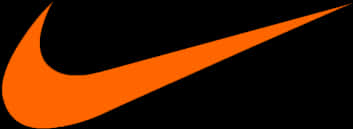 Nike Swoosh Logo Orange