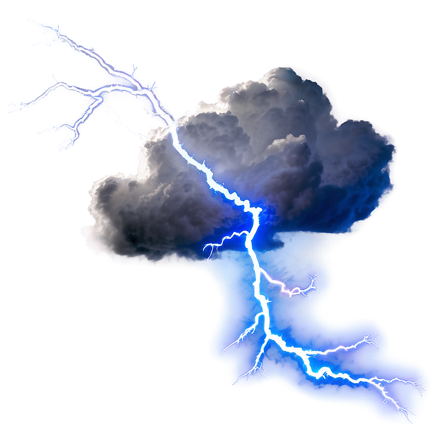 Nimbus Cloud Lightning Png Hwg