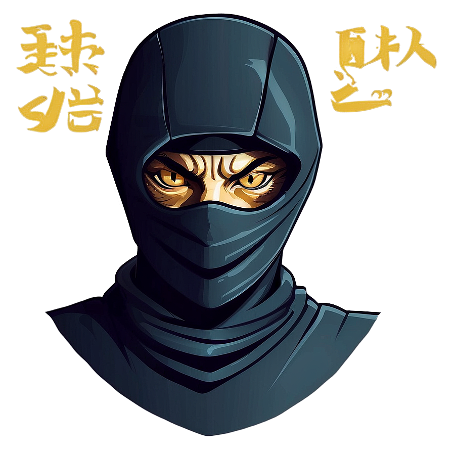 Ninja Cat Stealth Vector Png 06262024