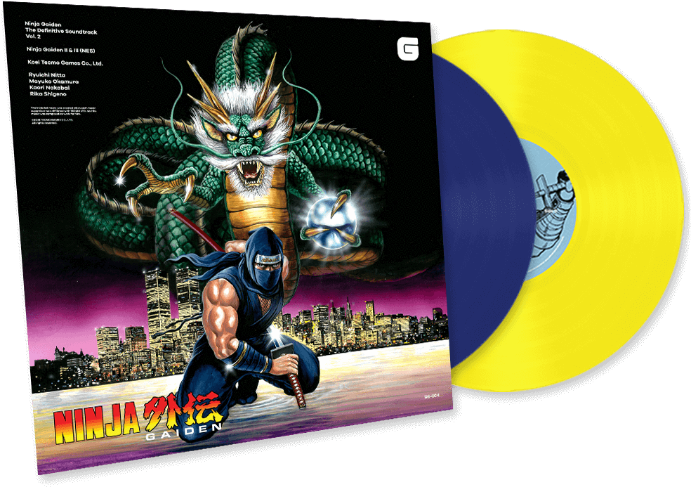 Ninja Gaiden Soundtrack Vinyl Art