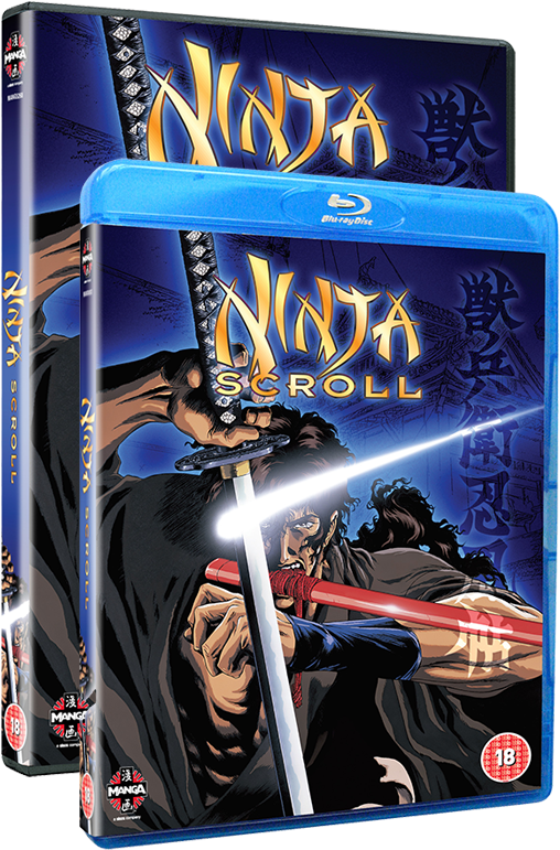 Ninja Scroll Anime Bluray Cover